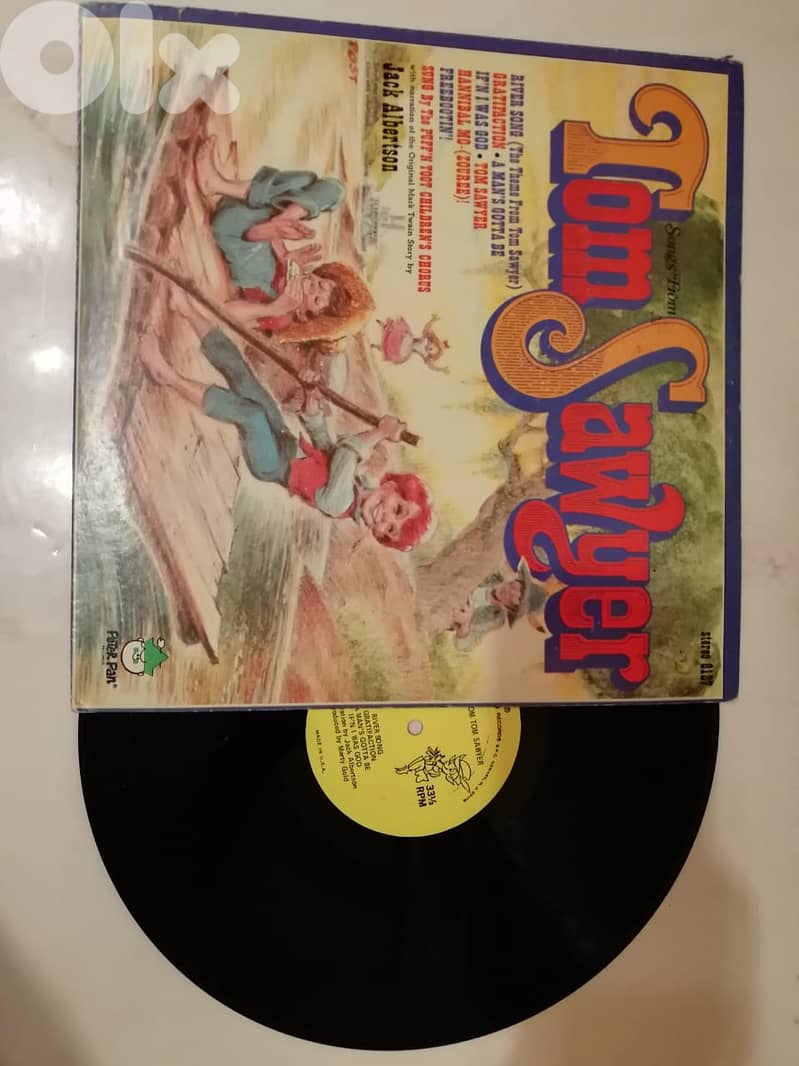 Jack Albertson – Songs From Tom Sawyer  Vinyl, LP, Album 0