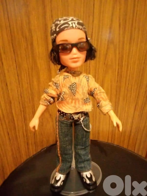 BRATZ CADE First Edition 2002+his own Hip wear+shoes MGA Great doll=30 0