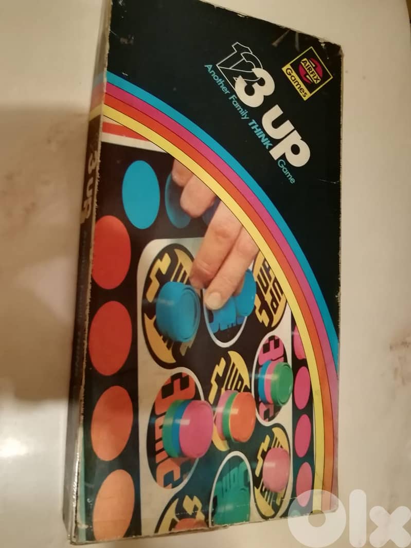 1,2.3 Three UP vintage board gameby Airfix Games 1971 0