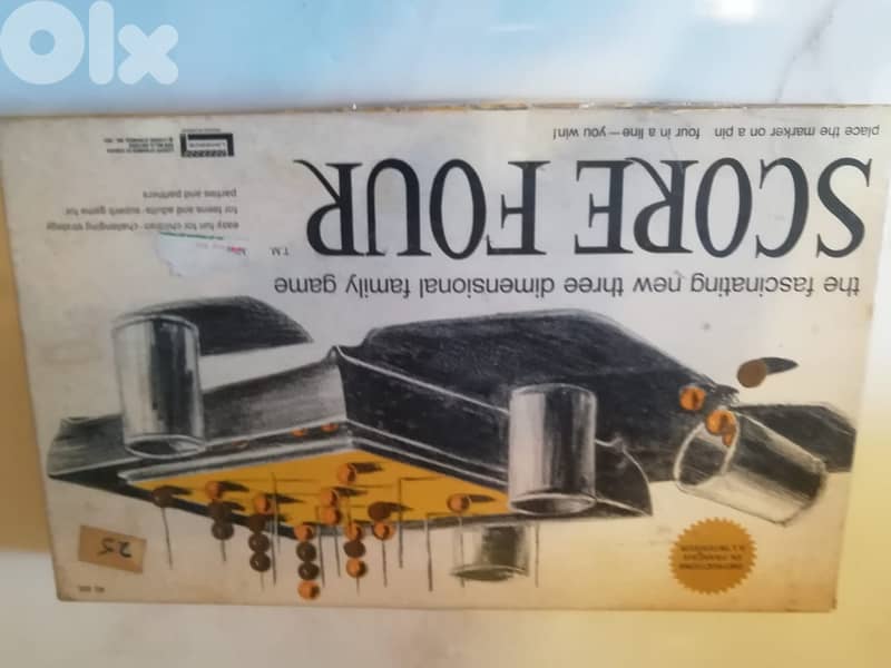 Score Four Vintage 1971 Lakeside Game 0