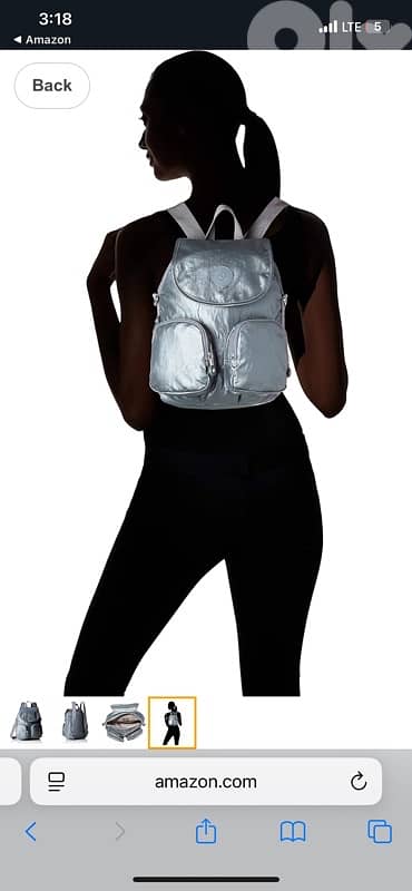 Kipling back bag 1