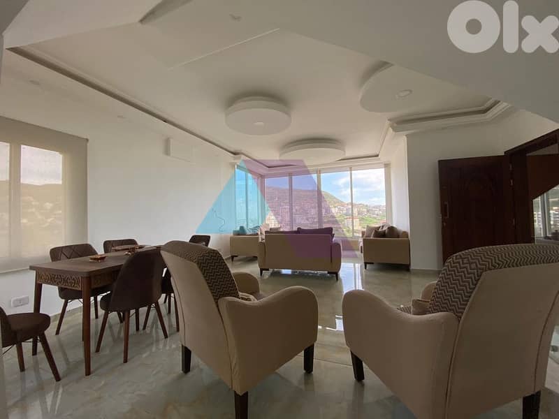 Duplex 374m2 + mountain view 4 sale in Sawfar - دوبلكس للبيع في صوفر 0