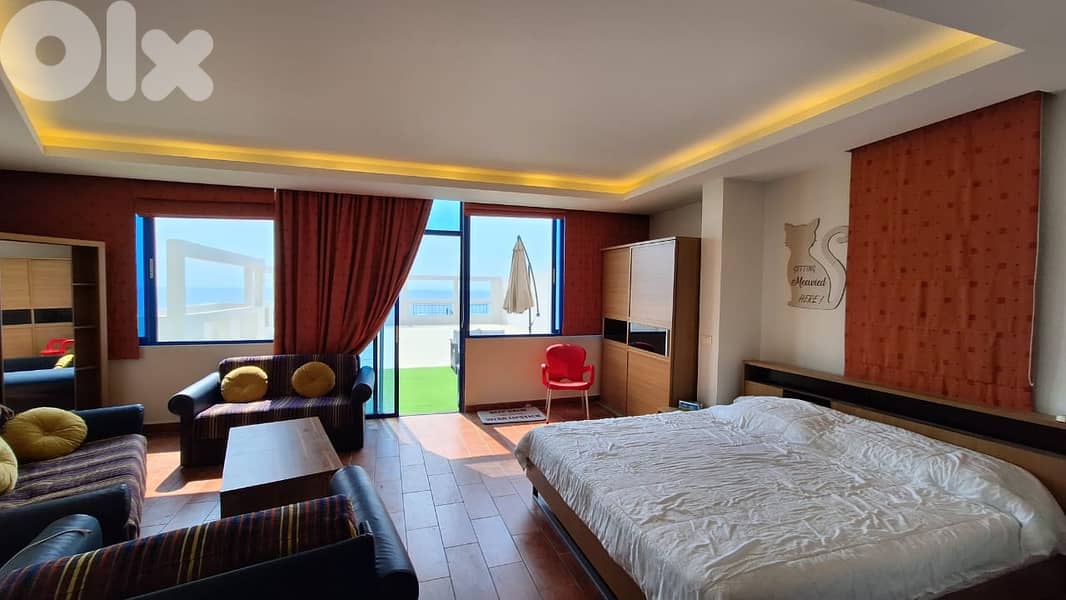 L15601-Furnished Studio Chalet For Sale In Halat 1