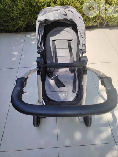 Be Cool Stroller: buggy + carrycot + car seat. All 3 in 1
