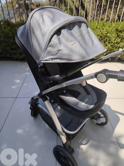 Be Cool Stroller: buggy + carrycot + car seat. All 3 in 1