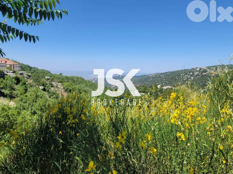 L18301-1,000 SQM Land For Sale in Prime Location in Achkout 0