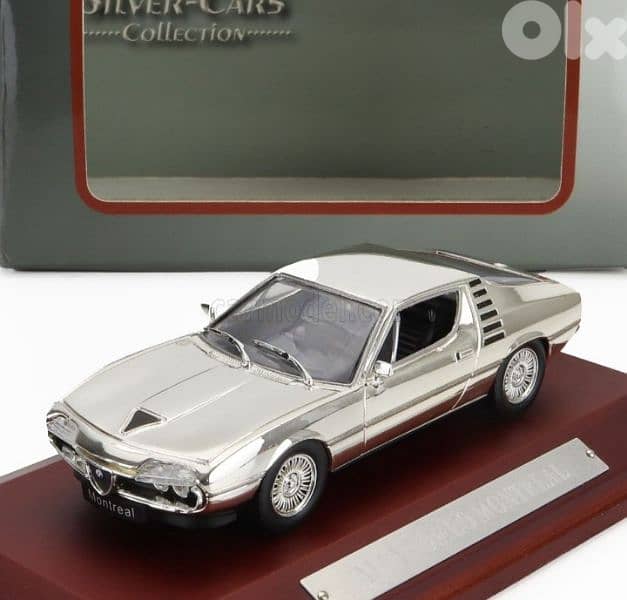 Alfa Romeo Montreal 1970 diecast car model 1;43 0