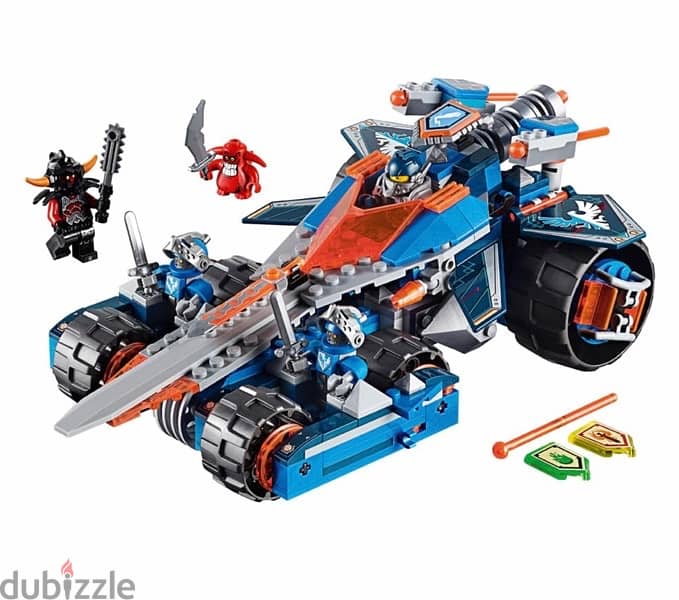 LEGO (damaged box)Nexo Knights Clay's Rumble Blade Kit (367 Piece) 1