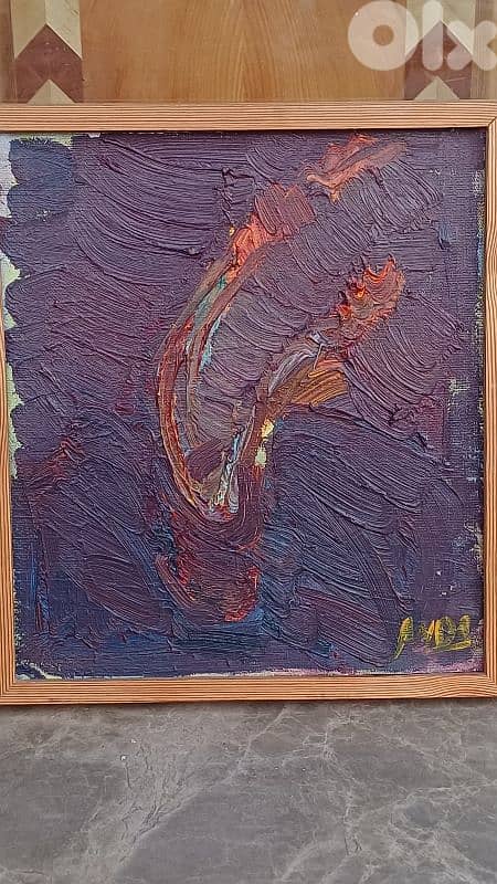 لوحة رسم زيتي اوروبية 5