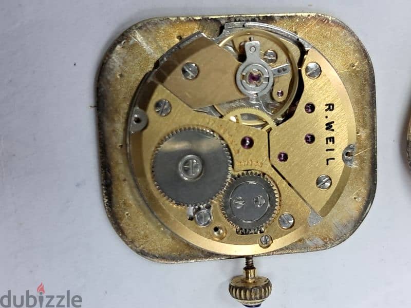 Raymond weil 18k electroplated swiss 03 032462 3