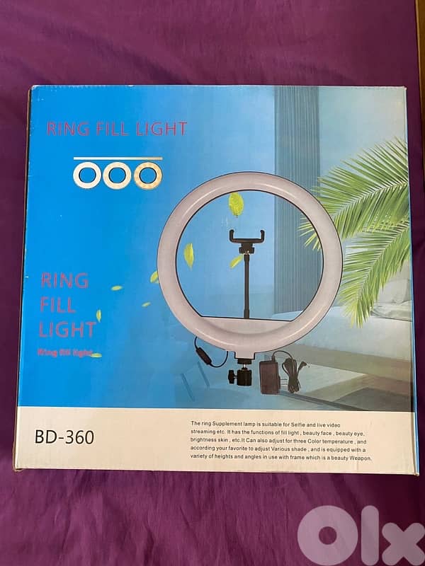 Ring light + Tripod 2