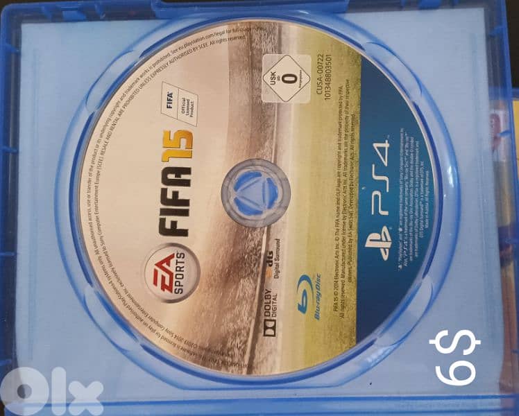 ps4 slim like new with 6 cd's 13