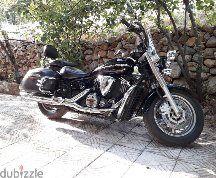 yamaha V star midnight 1300cc full factory accessories 0