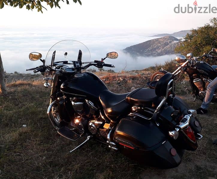 yamaha V star midnight 1300cc full factory accessories 1