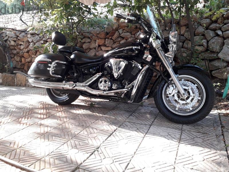yamaha V star midnight 1300cc full factory accessories 2