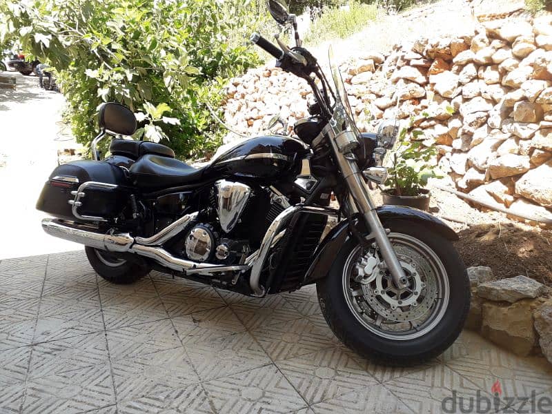 yamaha V star midnight 1300cc full factory accessories 3