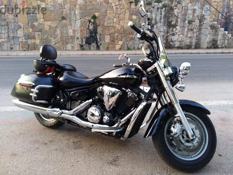 yamaha V star midnight 1300cc full factory accessories 4