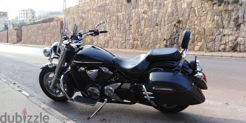 yamaha V star midnight 1300cc full factory accessories 5