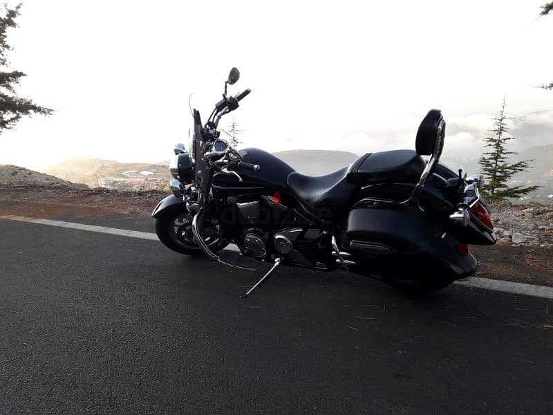 yamaha V star midnight 1300cc full factory accessories 6