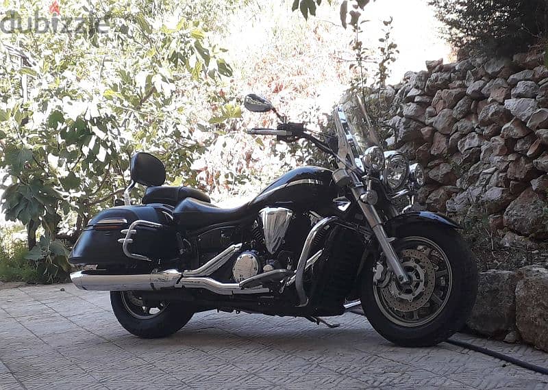 yamaha V star midnight 1300cc full factory accessories 8