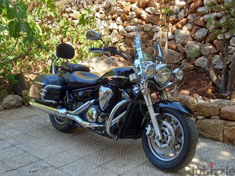 yamaha V star midnight 1300cc full factory accessories 11