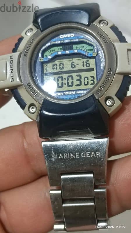 ساعه كاسيو غواص  Casio 1