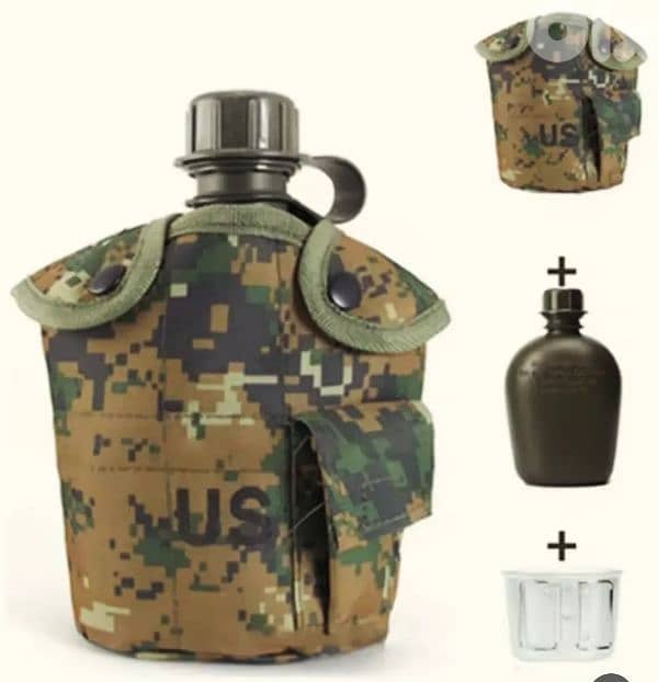 Camping Bottles with Casserole 0