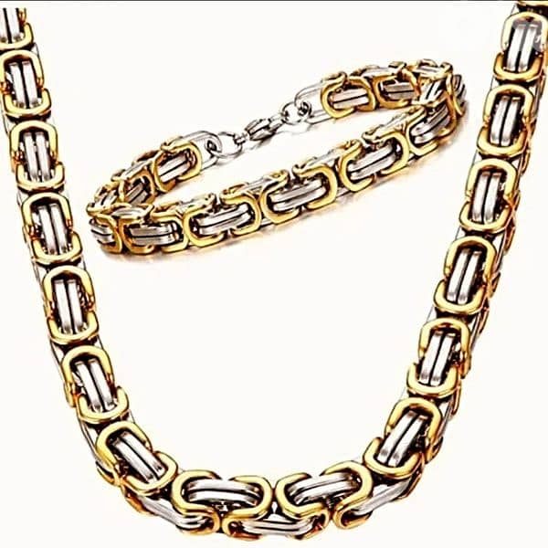 BYZANTINE NECKLACE & BRACELET 1