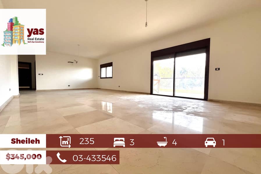 Sheileh 235m2 |Brand New | Ground Floor |Mountain & Sea Views | KS | 0