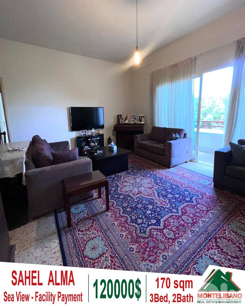 170 sqm Apartment For Sale in Sahel Alma with Facility Payment !!! 0