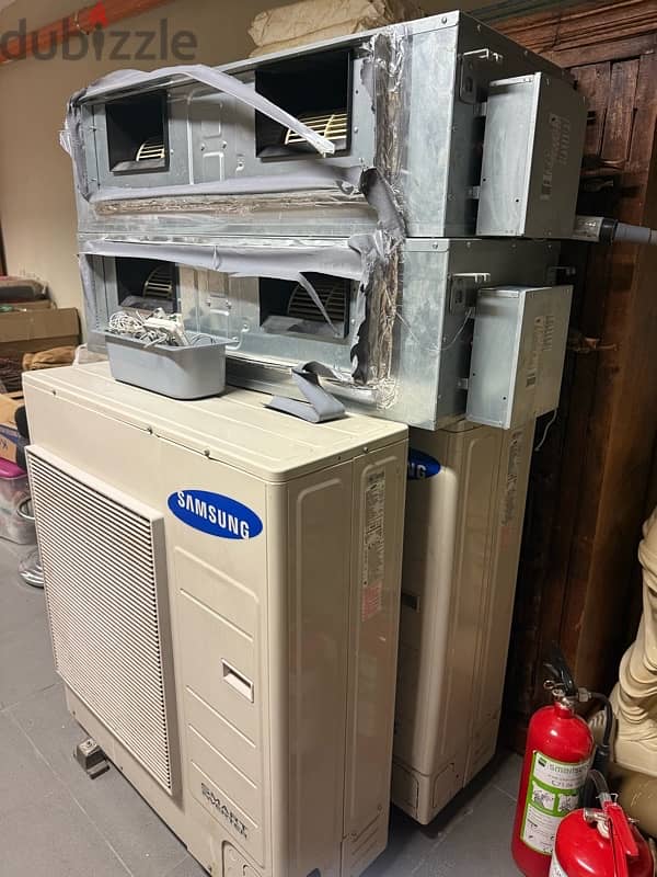 2 AC SAMSUNG Smart Inverter 30000 BTU 4