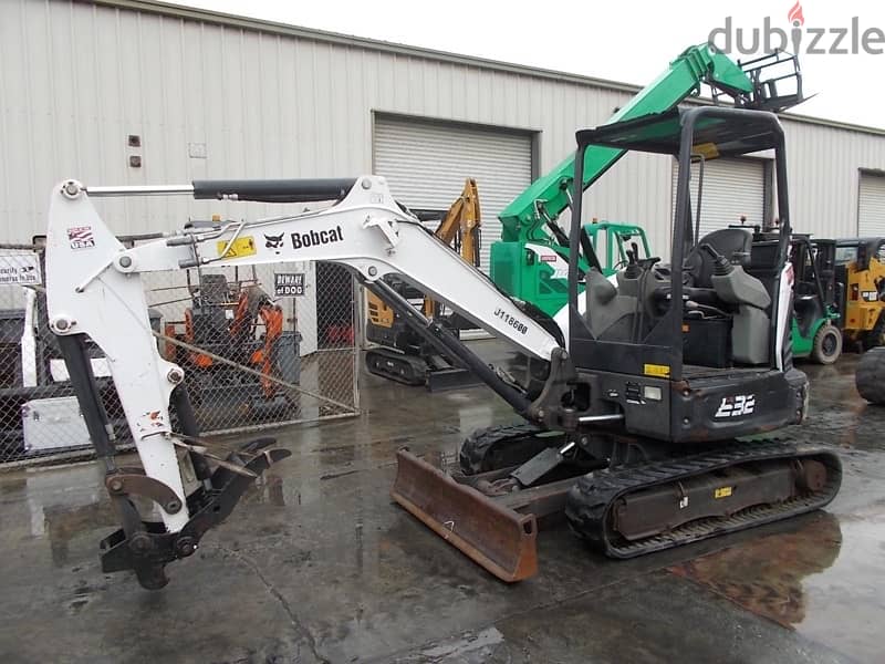 Bobcats Mini excavator 32i.   حفازات صغيرة 8