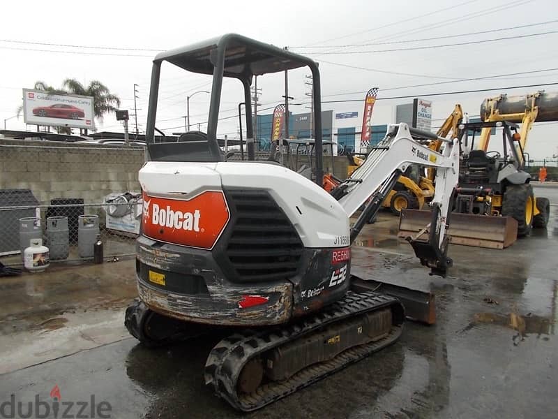 Bobcats Mini excavator 32i.   حفازات صغيرة 14