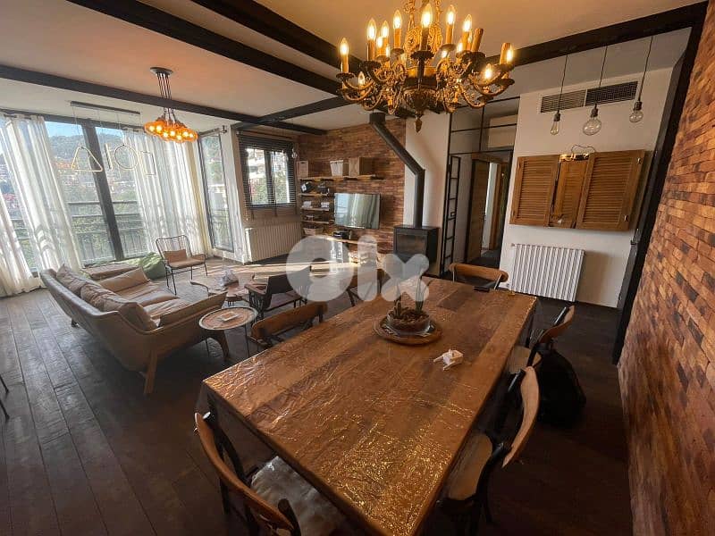 Fully furnished apartment for sale in achqout 0