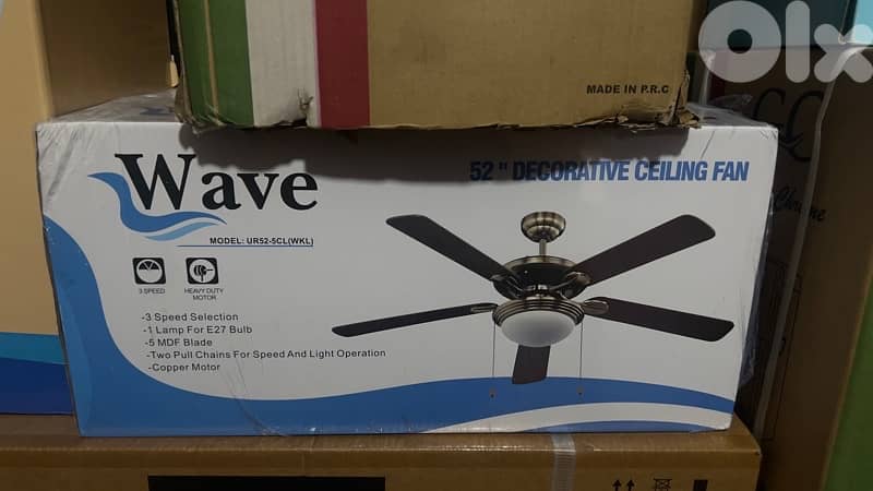 Wave Electric Ceiling Fan 1