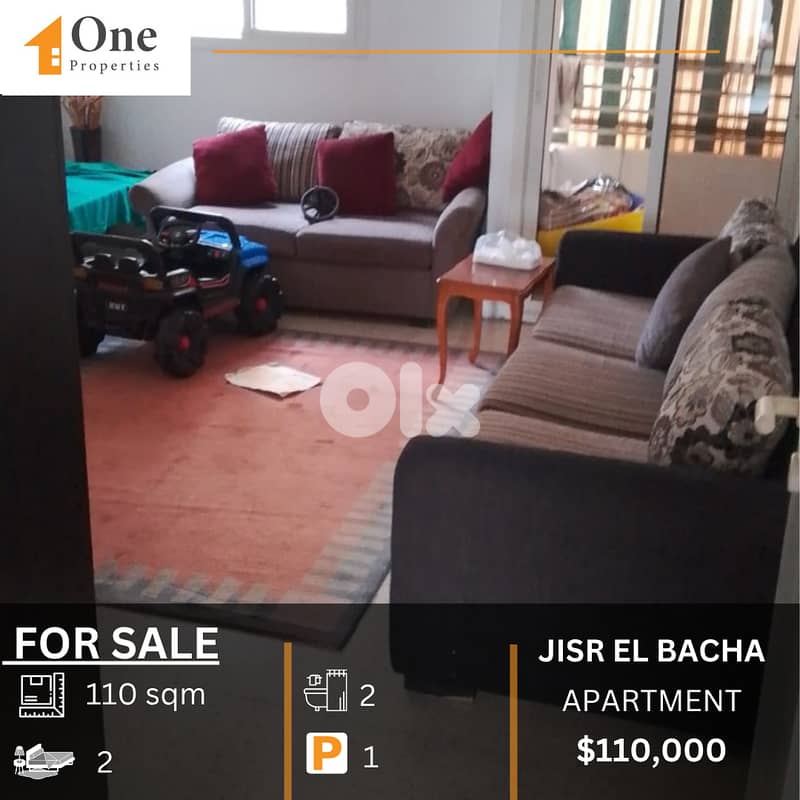 APARTMENT FOR SALE IN JESR EL BACHA 0