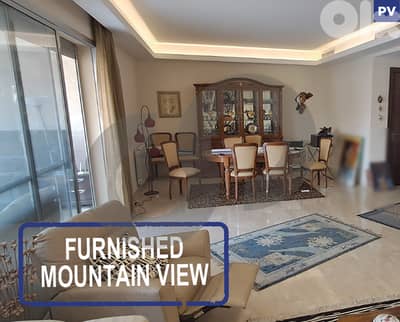 Elegant Furnished Apartment with Mountain View – Mansourieh REF#PV1227