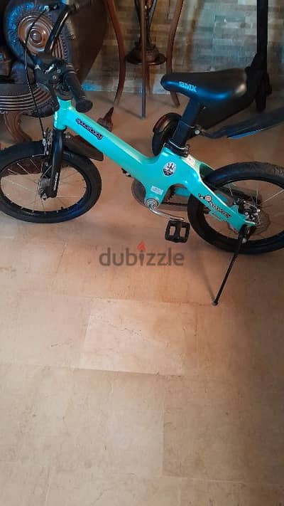 bmx with all it's accessories for 100$
