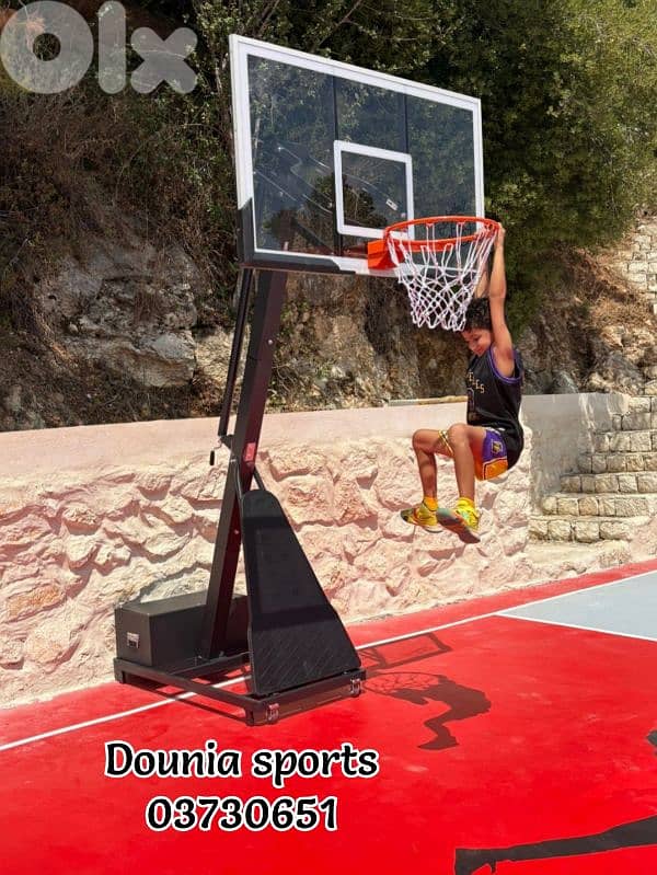 only 580$ movable basketball hoop ( just do it slam dunk) 0