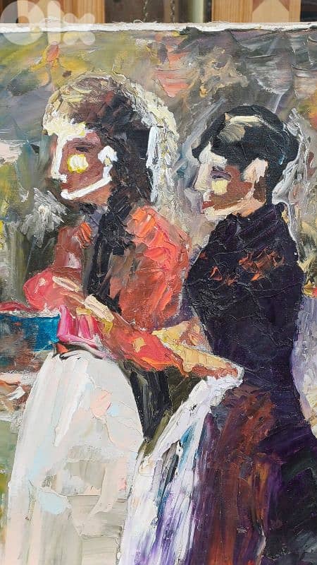 لوحة رسم زيتي روسيّة 3
