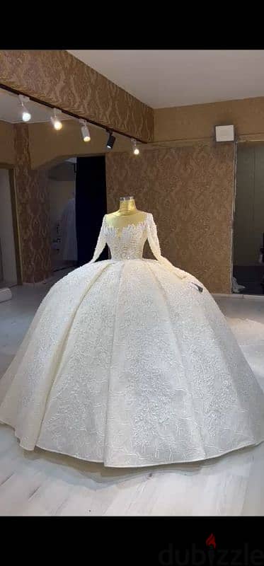 A royal designer wedding dress