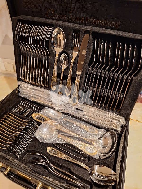 cutlery cuisine sante titanium unique pieces 4