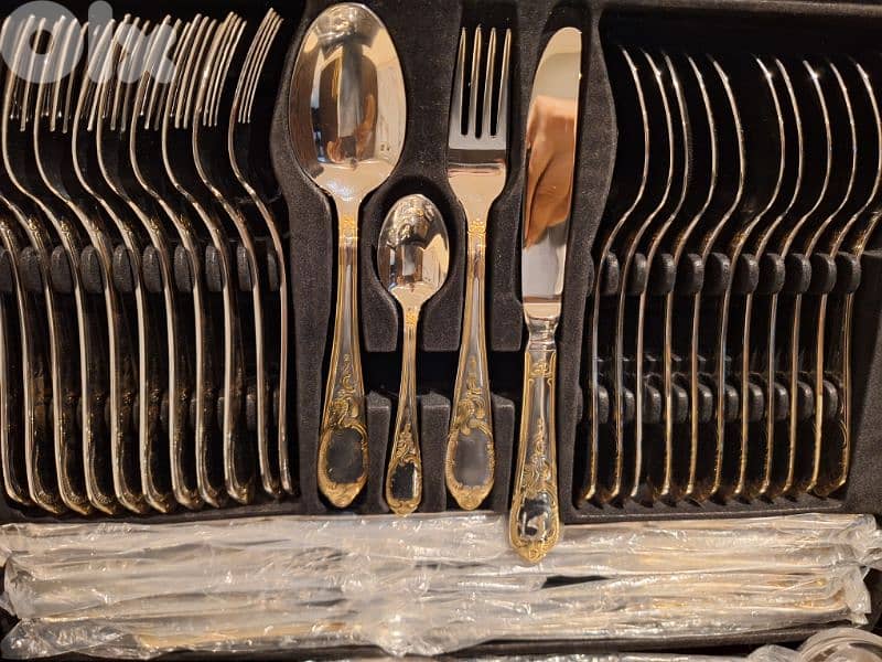 cutlery cuisine sante titanium unique pieces 5