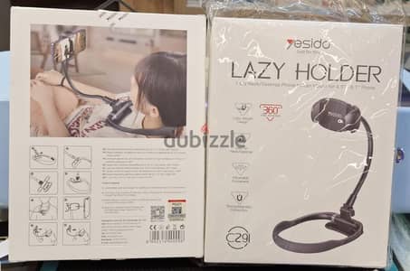 YESIDO LAZY HOLDER LAZY NECK/DESKTOP PHONE HOLDER MOUNT FOR 4.5-6.7