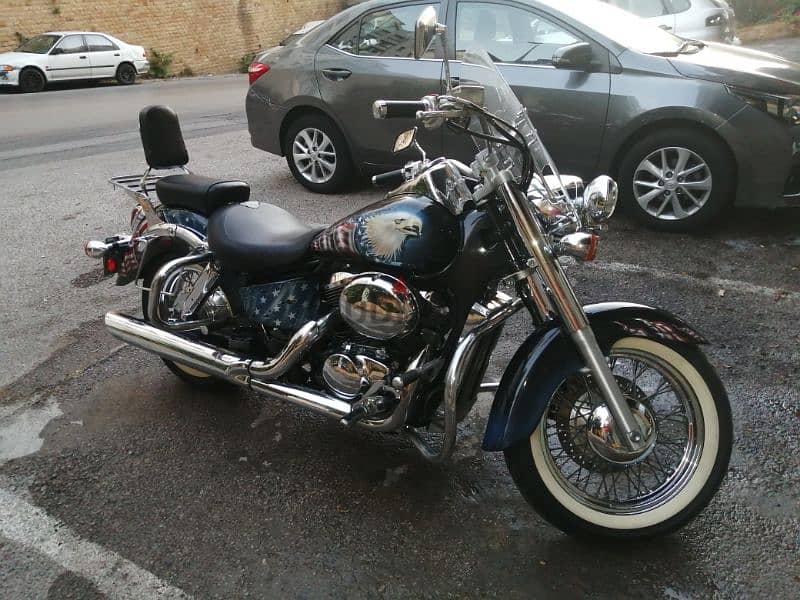 shadow 750cc mod 2002 like new 2