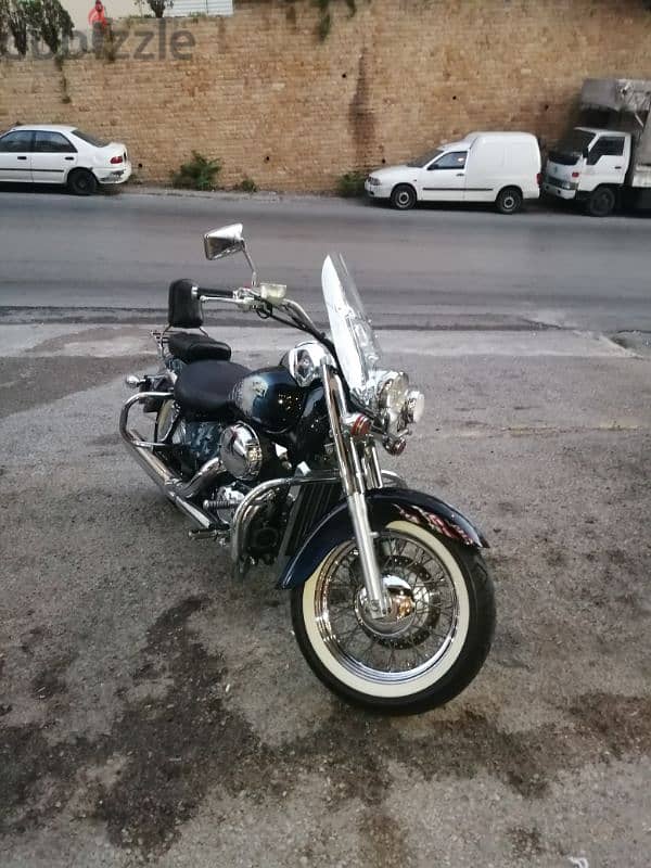 shadow 750cc mod 2002 like new 4