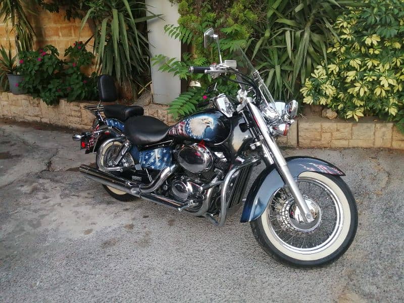 shadow 750cc mod 2002 like new 6