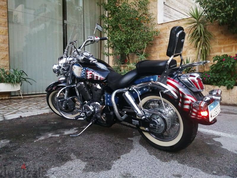 shadow 750cc mod 2002 like new 9