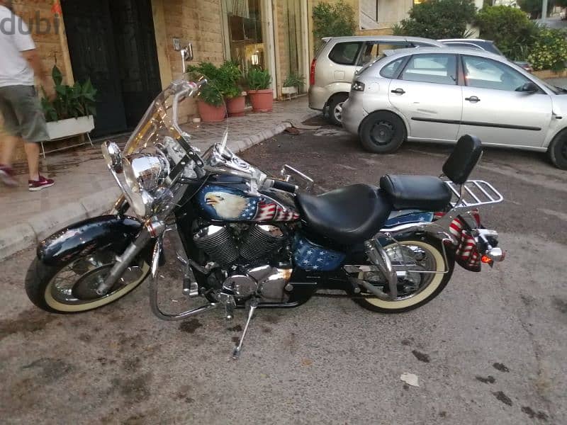 shadow 750cc mod 2002 like new 11