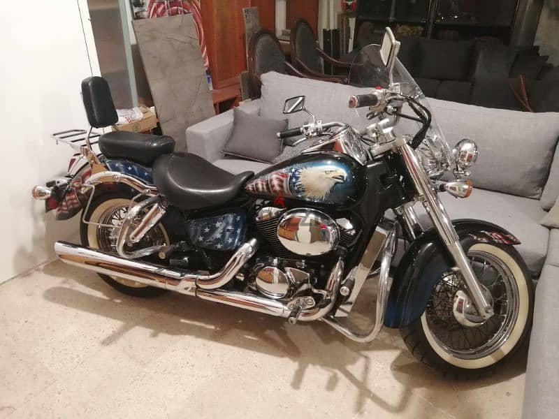 shadow 750cc mod 2002 like new 12